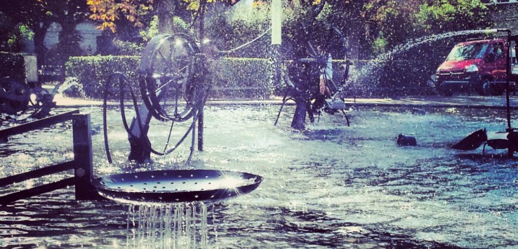 La fontana de Jean Tinguely a Basilea